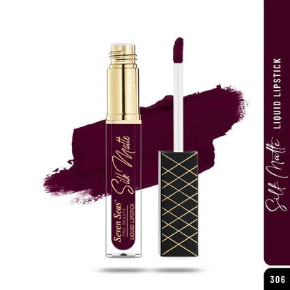 Silk Matte Liquid Lipstick for Women | Long Lasting Soft Matte Color - Seven Seas Cosmetics