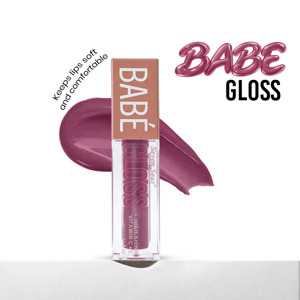 Go Babe High Shine Lip Gloss with Vitamin C &amp; E