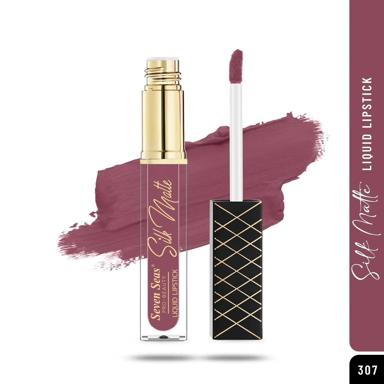 Silk Matte Liquid Lipstick for Women | Long Lasting Soft Matte Color - Seven Seas Cosmetics