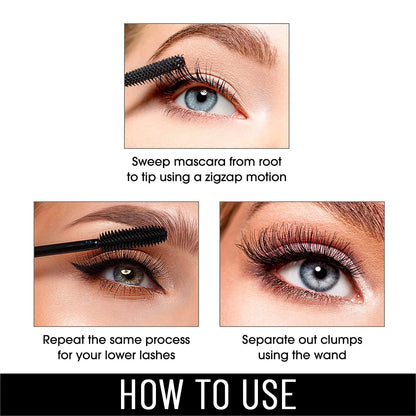 Seven Seas Big Flash Mascara | Long Lasting Volumizing Eye Makeup