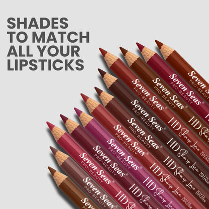 HD Sharp Lip Liner | Pack Of 6