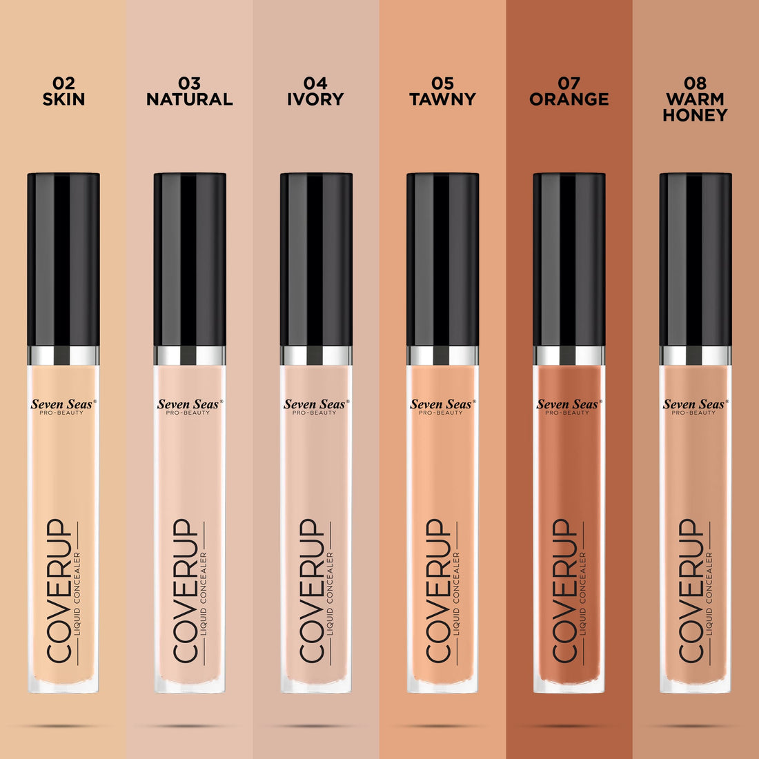 Seven Seas Cover Up Liquid Concealer - Seven Seas Cosmetics