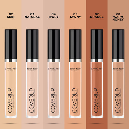 Seven Seas Cover Up Liquid Concealer - Seven Seas Cosmetics