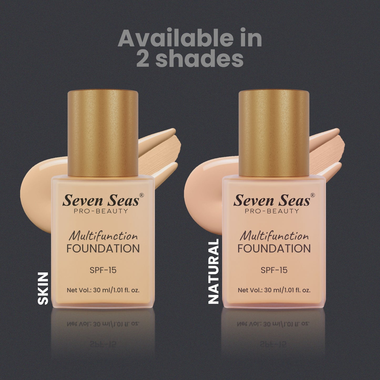 Seven Seas Multi Function Foundation | Perfect Tient Foundation | Oil Free and Long lasting