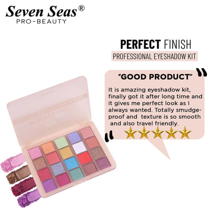 Perfect Finish Professional Eyeshadow Palette - Seven Seas Cosmetics