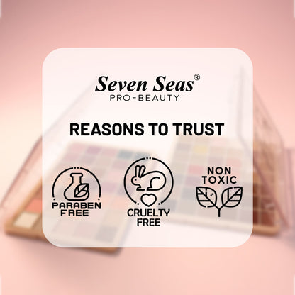 seven seas pro-beauty | star light party eyeshadow | 35 colors eyeshadow palette - Seven Seas Cosmetics