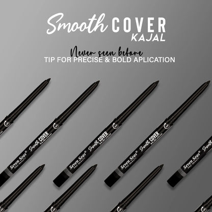 Jet Black Smooth Cover Kajal
