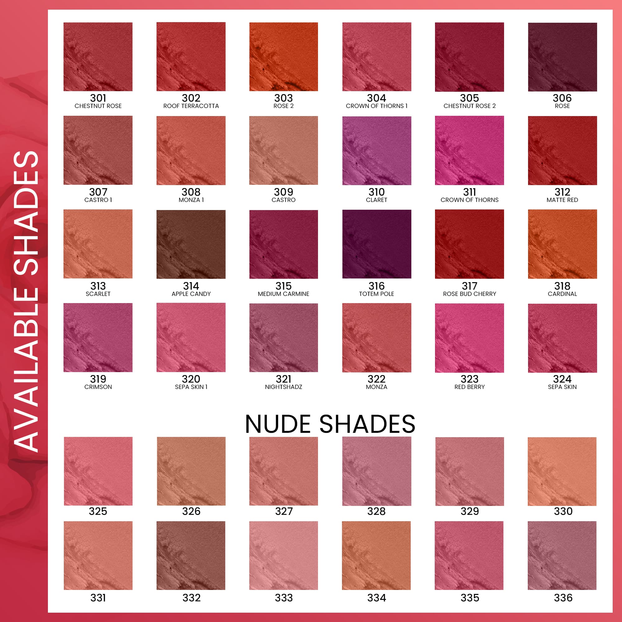 Seven Seas Color Edition Matte Lipstick | Highly Pigmented | Long Lasting | Waterproof | Smudgeproof | Single Coat Application | Lipstick for Women - Seven Seas Cosmetics