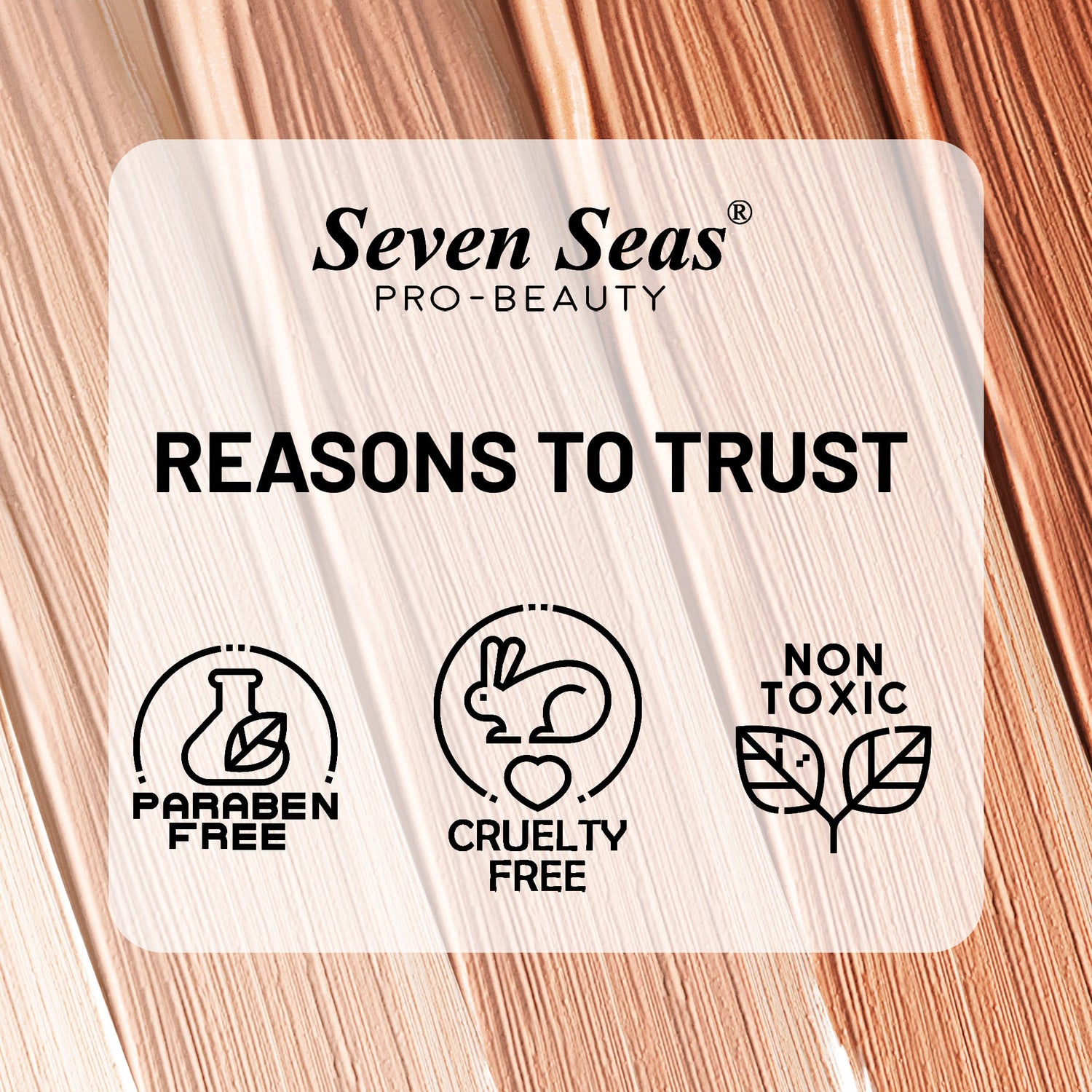 Seven Seas HD High Definition Foundation, SPF 30, Satin Finish, Oil Free and Long lasting Liquid Foundation for Women - Seven Seas Cosmetics