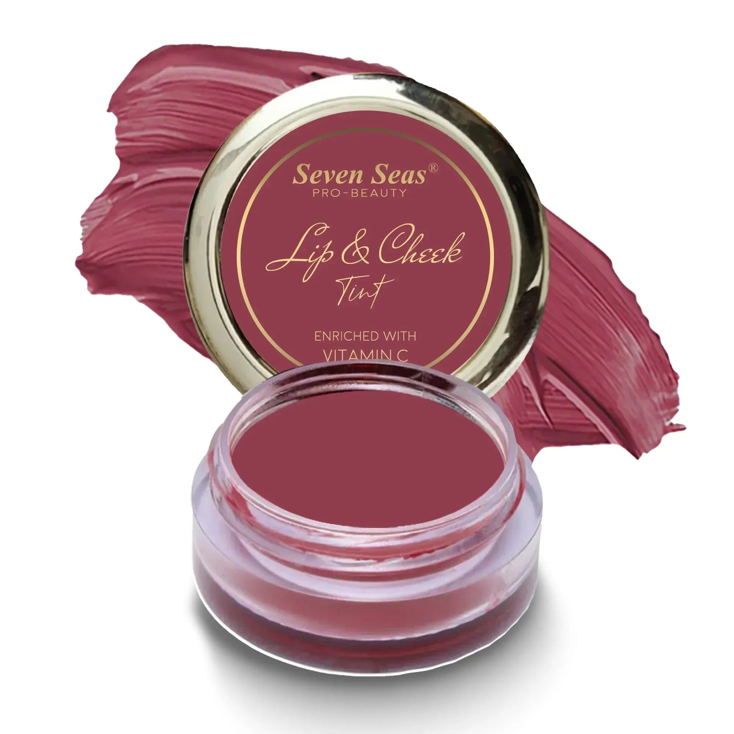 Lip &amp; Cheek Tint with Beetroot | Creamy Matte &amp; Nourishing - Seven Seas Cosmetics