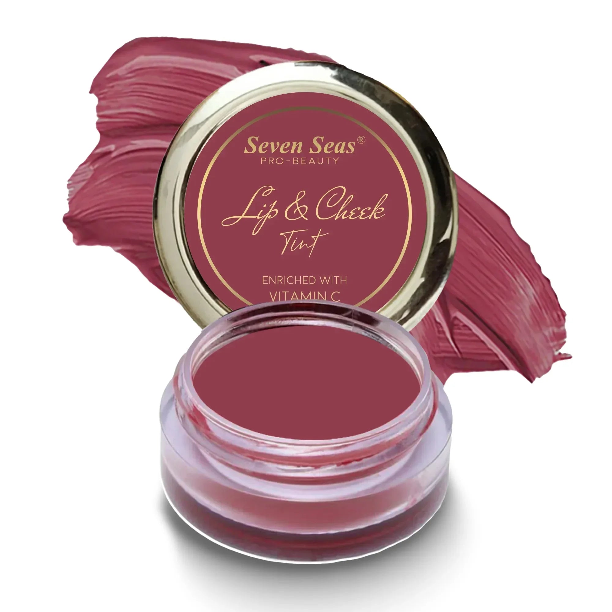 Lip &amp; Cheek Tint with Beetroot | Creamy Matte &amp; Nourishing - Seven Seas Cosmetics
