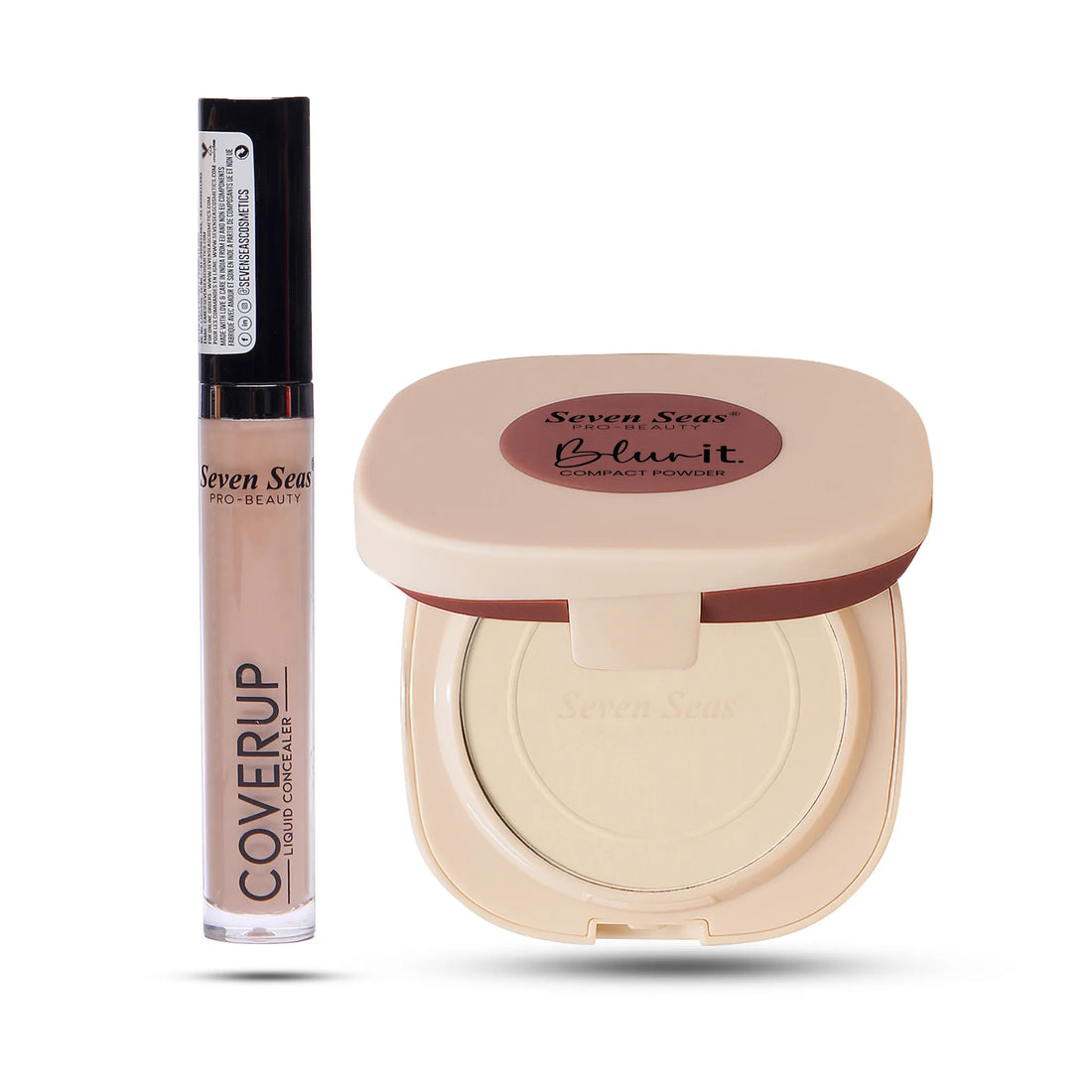 Liquid Concealer + Compact Powder