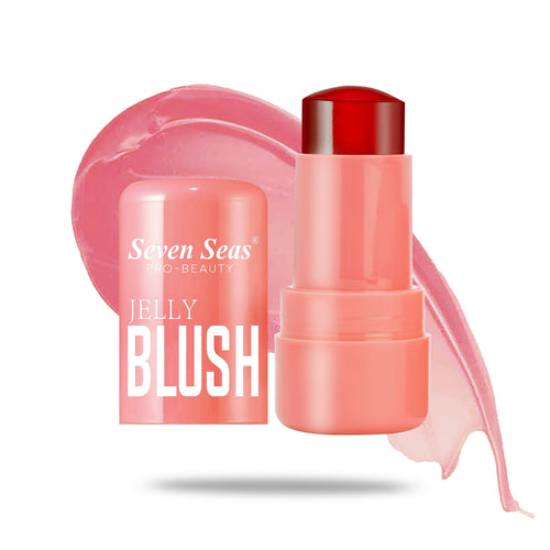 Seven Seas Matte Jelly Blush Tint | Moisturising | Long-Lasting Lip And Cheek Tint | Highly Pigmented | Smudgeproof | Jelly Tint For Women And Girls