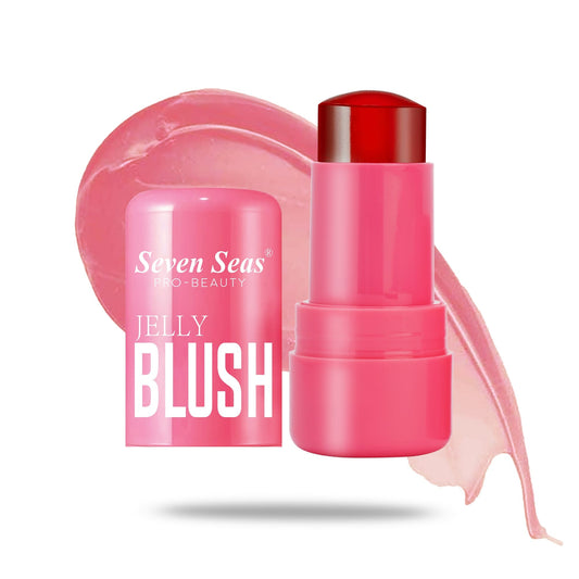Seven Seas Matte Jelly Blush Tint | Moisturising | Long-Lasting Lip And Cheek Tint | Highly Pigmented | Smudgeproof | Jelly Tint For Women And Girls - Seven Seas Cosmetics