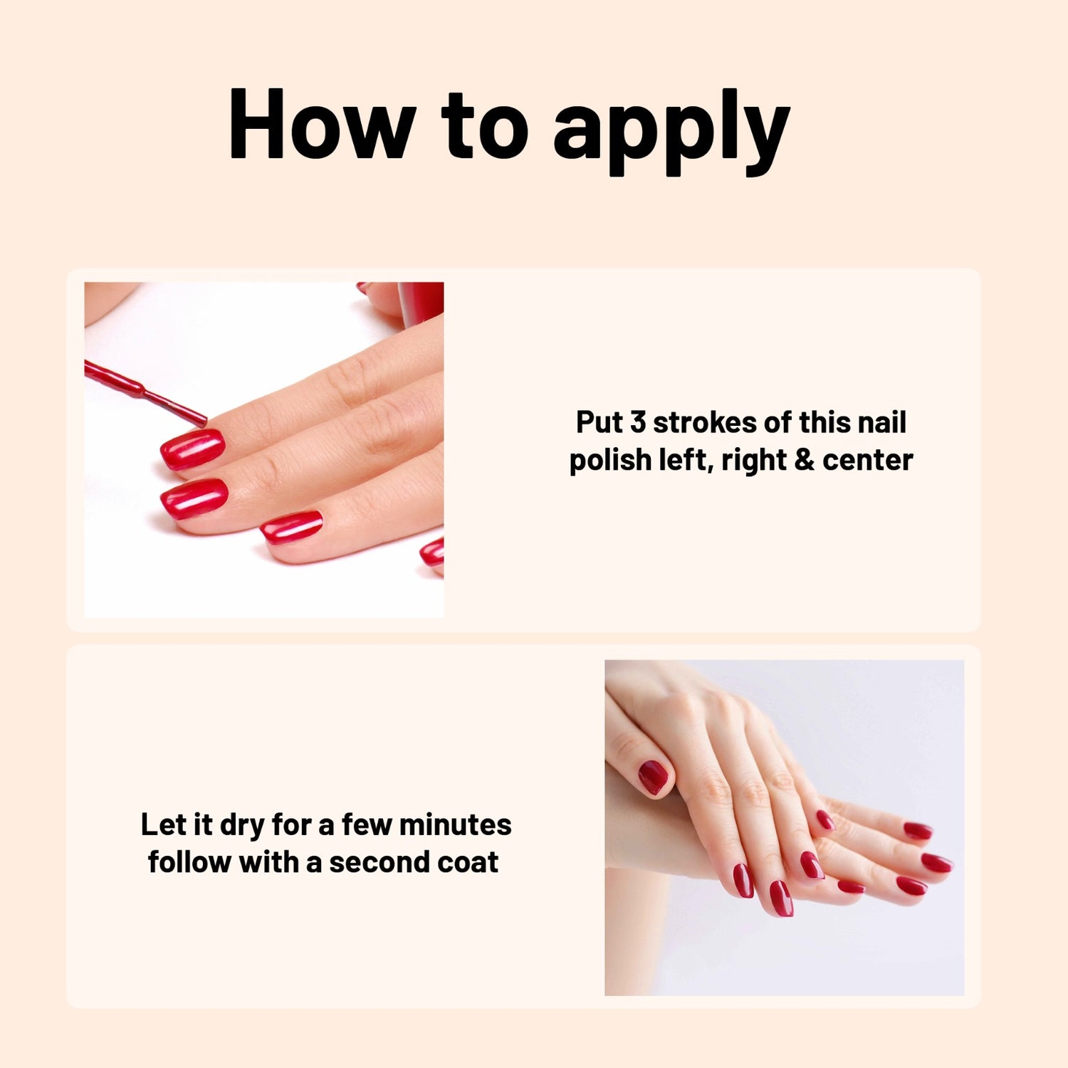 Seven Seas My Nails Nail Polish, High Colour Pay Off, Long Lasting, Quick Drying, Chip Resistant, Non-Staining, 10ml - Seven Seas Cosmetics