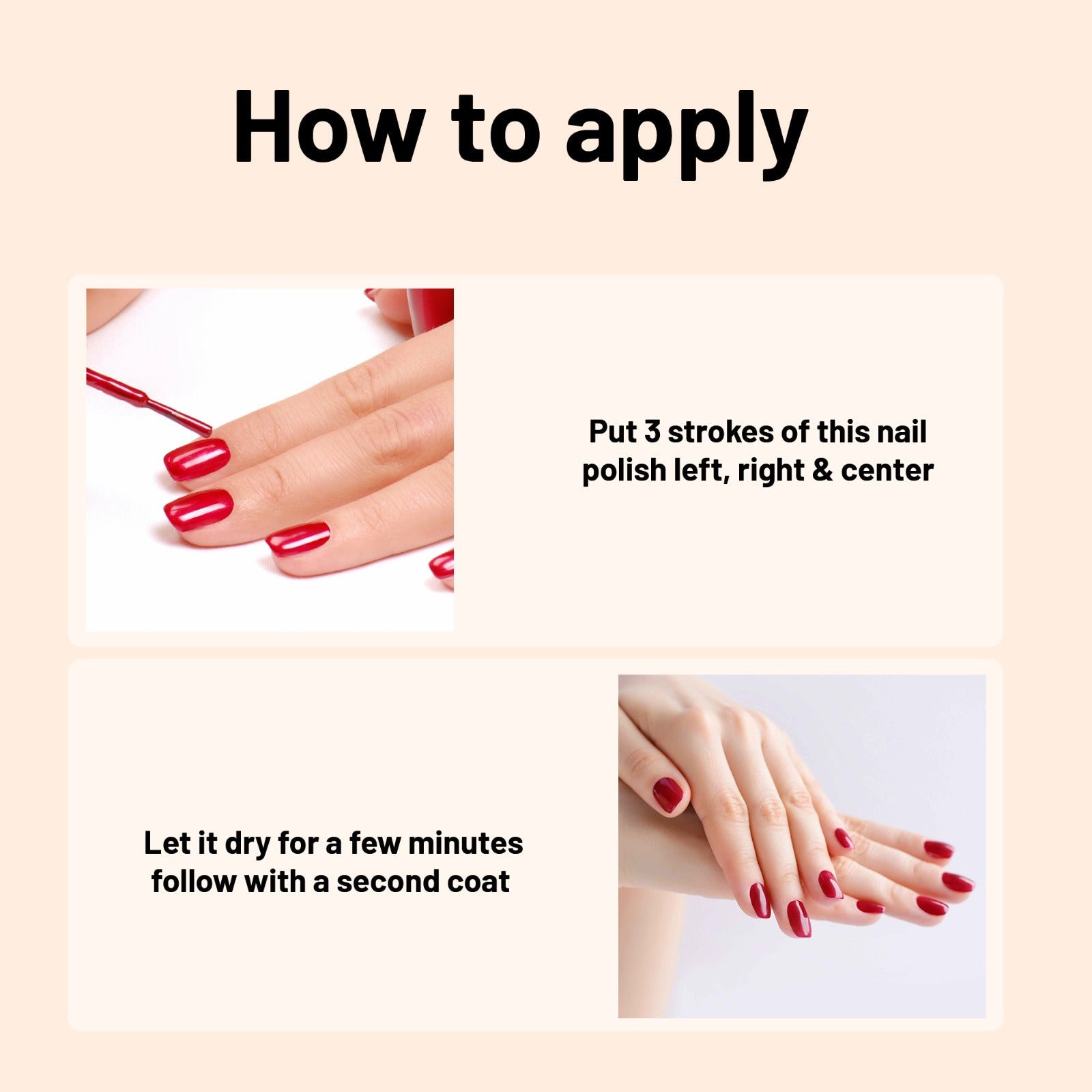 Seven Seas My Nails Nail Polish, High Colour Pay Off, Long Lasting, Quick Drying, Chip Resistant, Non-Staining, 10ml - Seven Seas Cosmetics