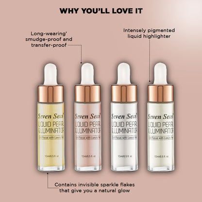 Liquid Pearl Illuminator Face Highlighter - Seven Seas Cosmetics