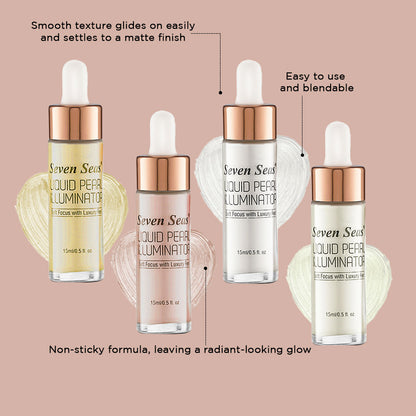 Liquid Pearl Illuminator Face Highlighter - Seven Seas Cosmetics