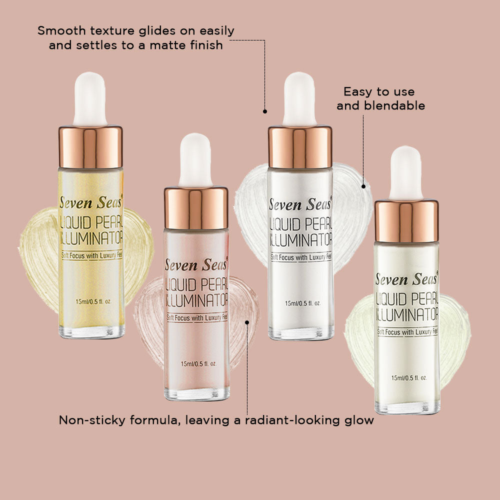 Liquid Pearl Illuminator Face Highlighter - Seven Seas Cosmetics