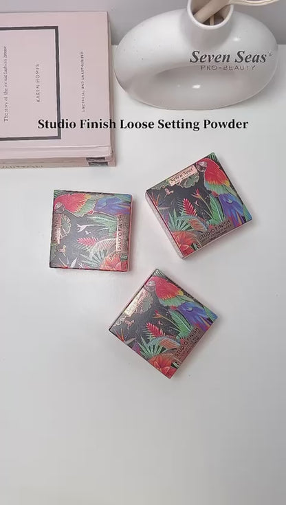 Seven Seas Studio Finish Loose Setting Powder/Compact Powder