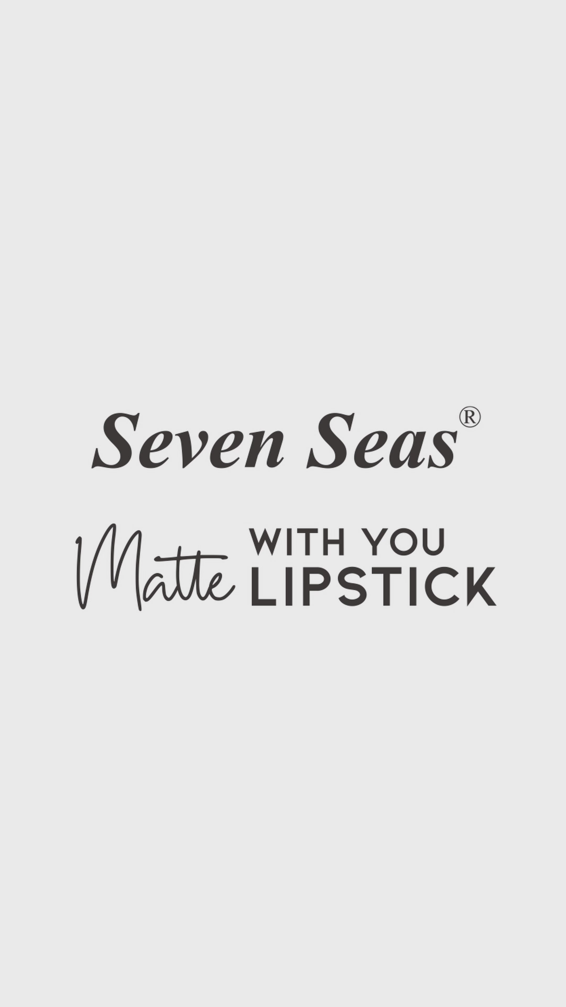 Matte With You Lipstick